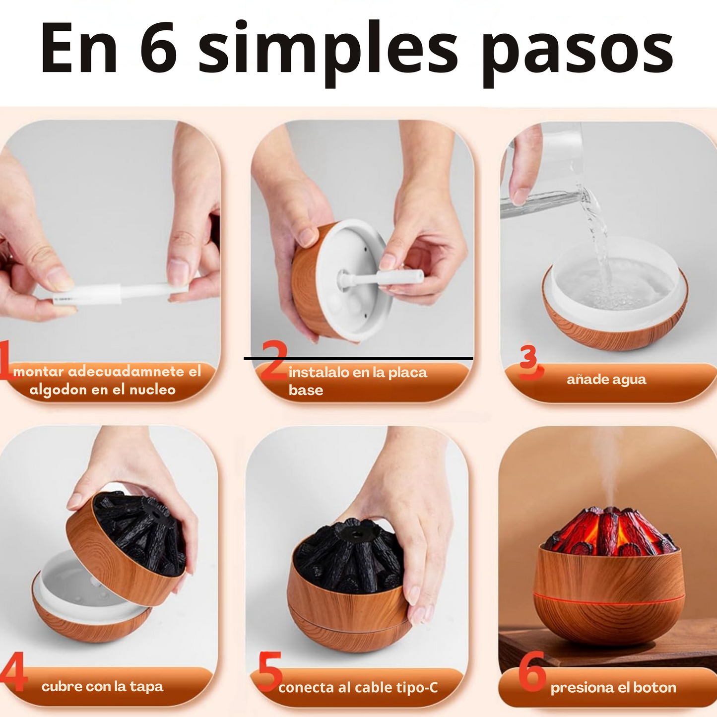 Humificador y purificador de aire