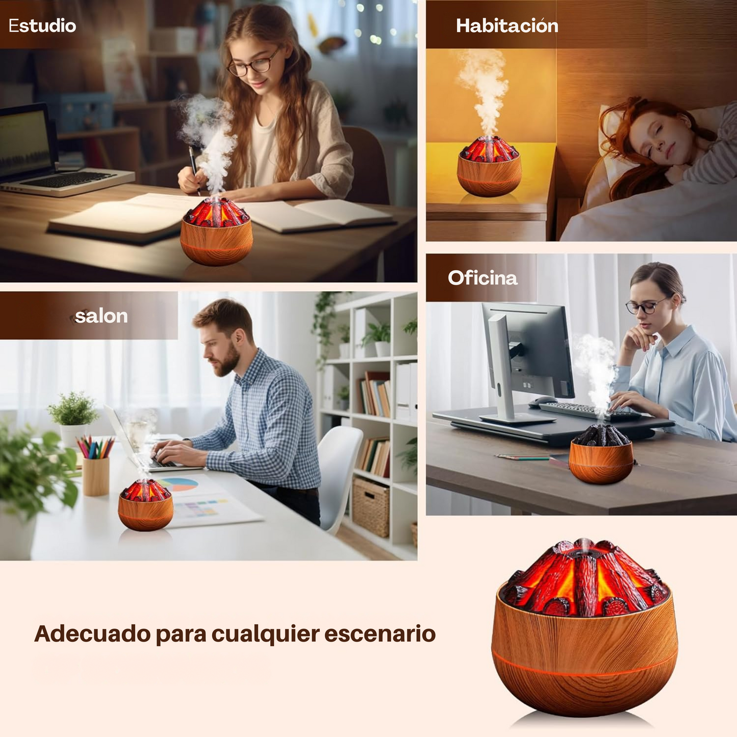 Humificador y purificador de aire